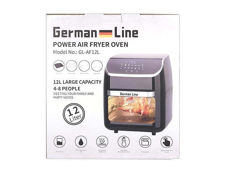 RAF GermanLine AirFryer Oven 12 Литра 1800W Еърфрайър Фурна 8в1 Без Мазнина Подарък Книжка Eltromax - снимка 10