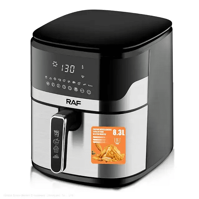 Airfryer RAF Ultimate Diamond LuX MAX , 8 3 Литра,1600 W, Без Мазнина Подарък Книжка с Рецепти от Eltromax com - снимка 5