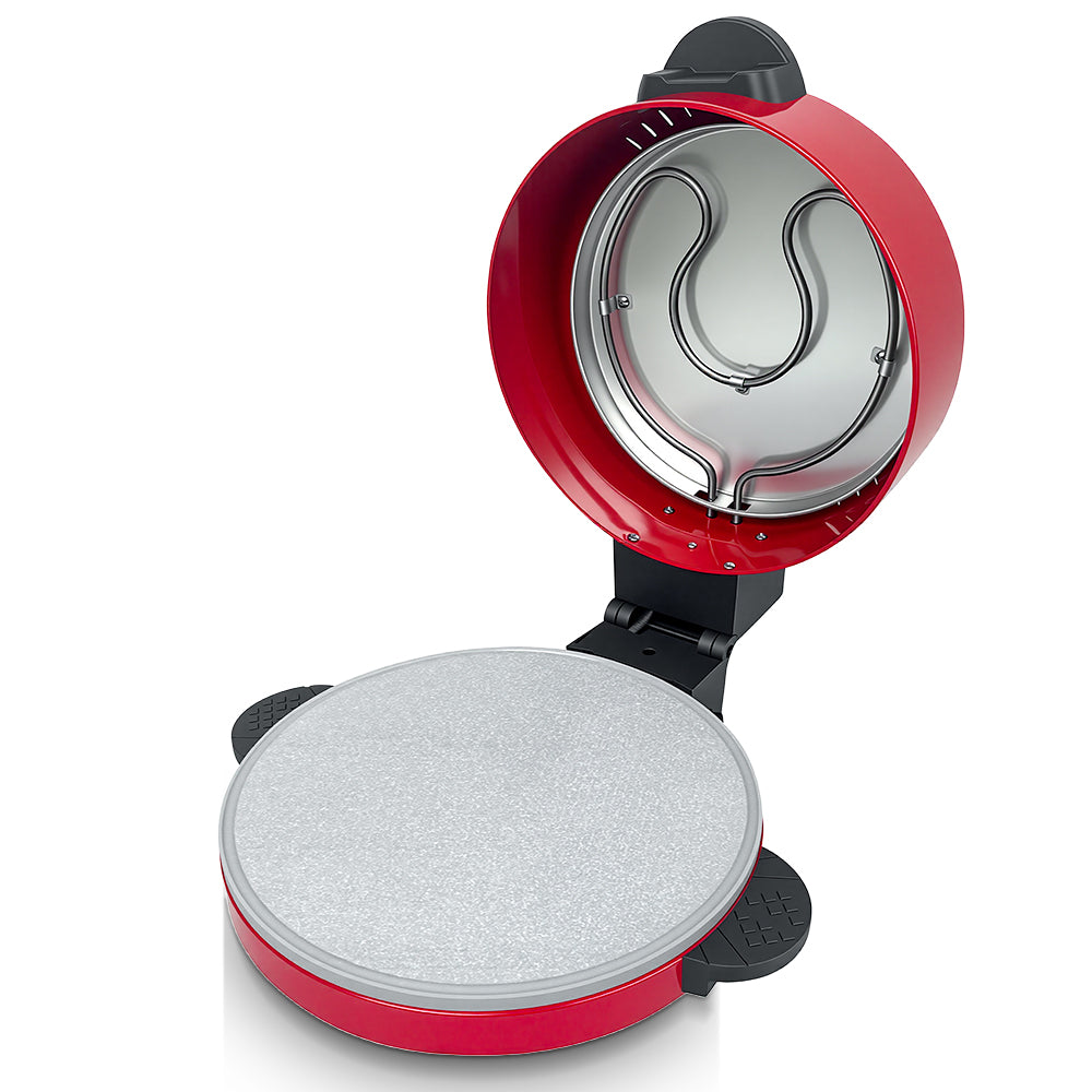 🍕 RAF PizzaNapoli™ DualBake Pro – Електрическа пещ за пица 1800W • Двойно нагряване •Каменна Плоча
