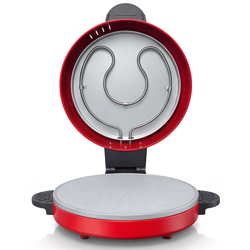 🍕 RAF PizzaNapoli™ DualBake Pro – Електрическа пещ за пица 1800W • Двойно нагряване •Каменна Плоча
