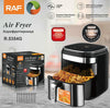 Airfryer RAF Diamond SilverPlus , 7 Литра,1500 W, Без Мазнина Подарък Книжка с Рецепти от Eltromax com