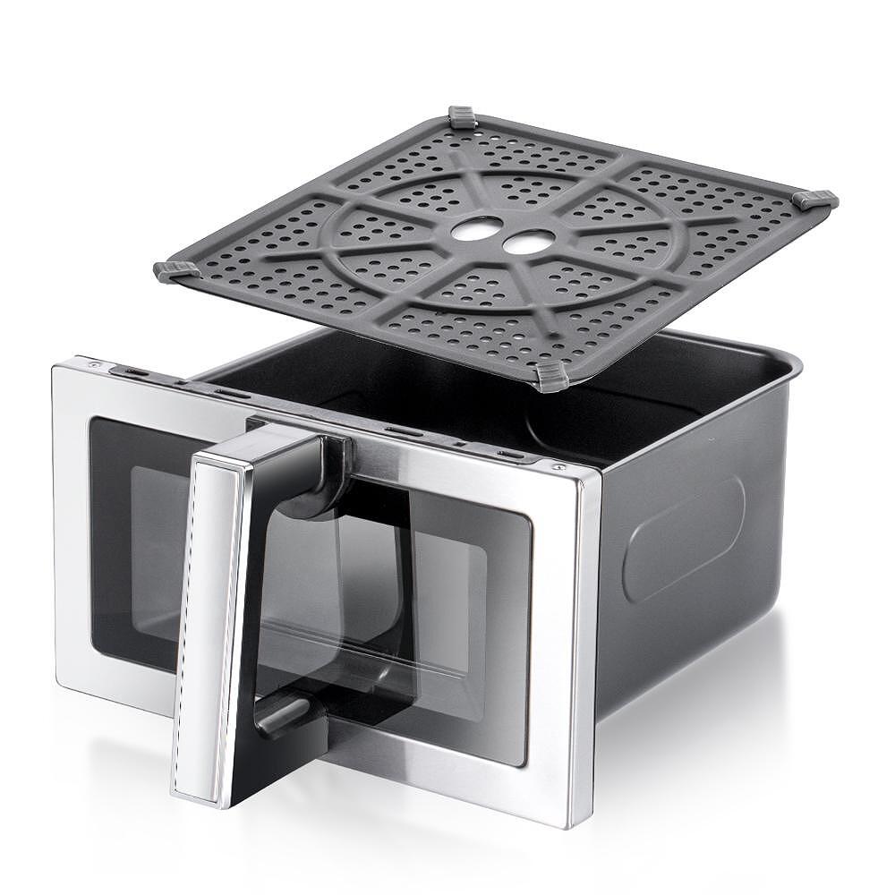Airfryer RAF DualCrisp, 10 Литра, 2200W, Без Мазнина, С Горен и Долен Реотан Подарък Книжка с Рецепти - снимка 6