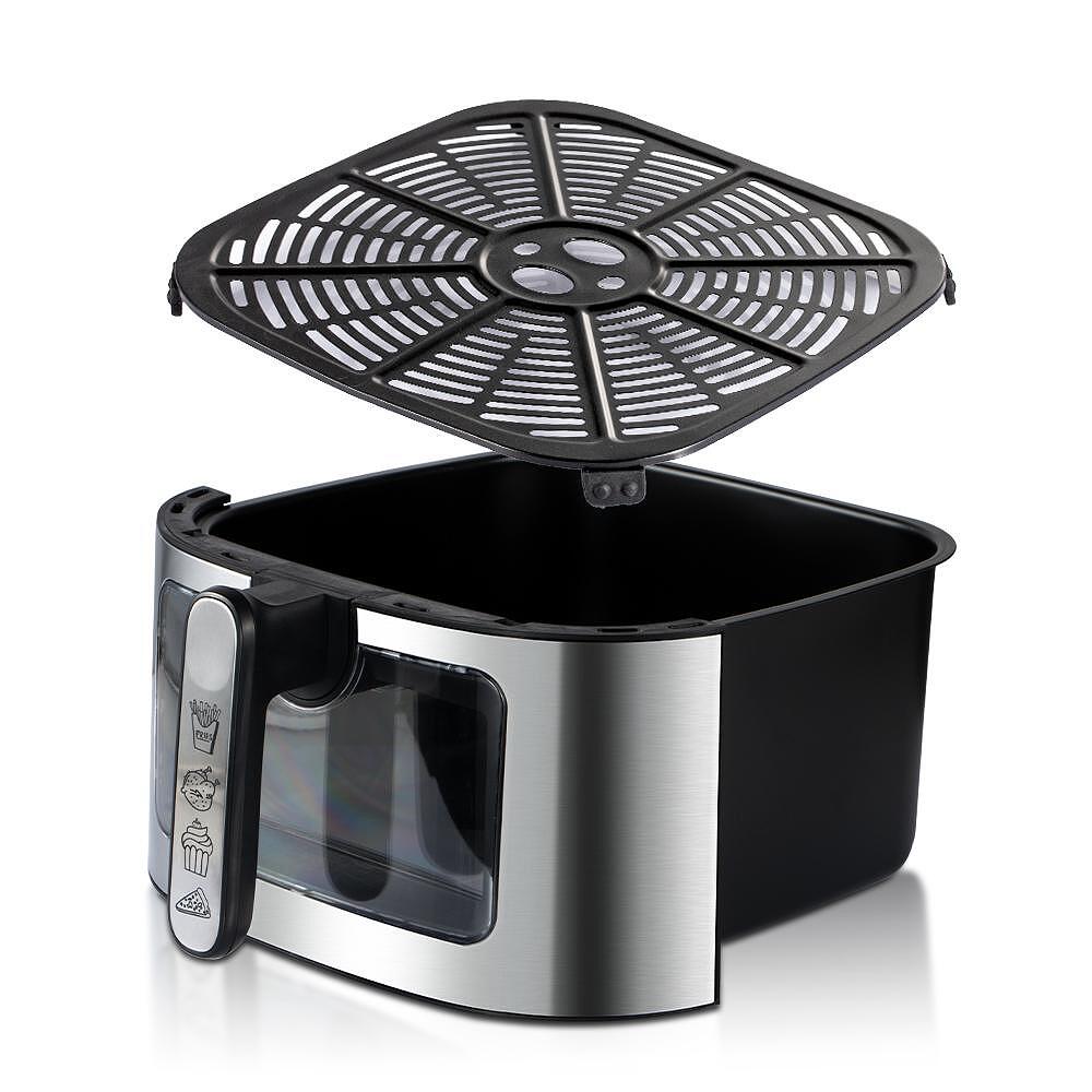 Airfryer RAF DualCrisp, 9 Литра, 2000W, Без Мазнина, С Горен и Долен Реотан Подарък Книжка с Рецепти - снимка 8