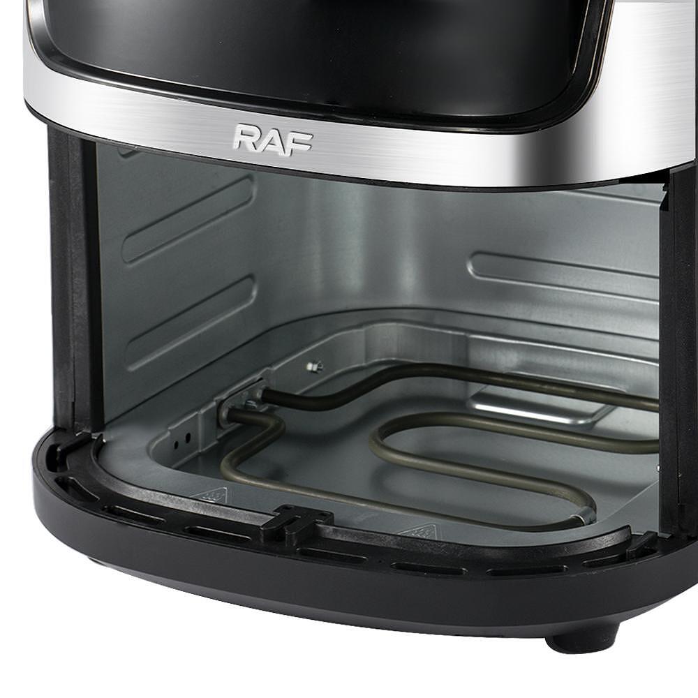 Airfryer RAF DualCrisp, 9 Литра, 2000W, Без Мазнина, С Горен и Долен Реотан Подарък Книжка с Рецепти - снимка 2