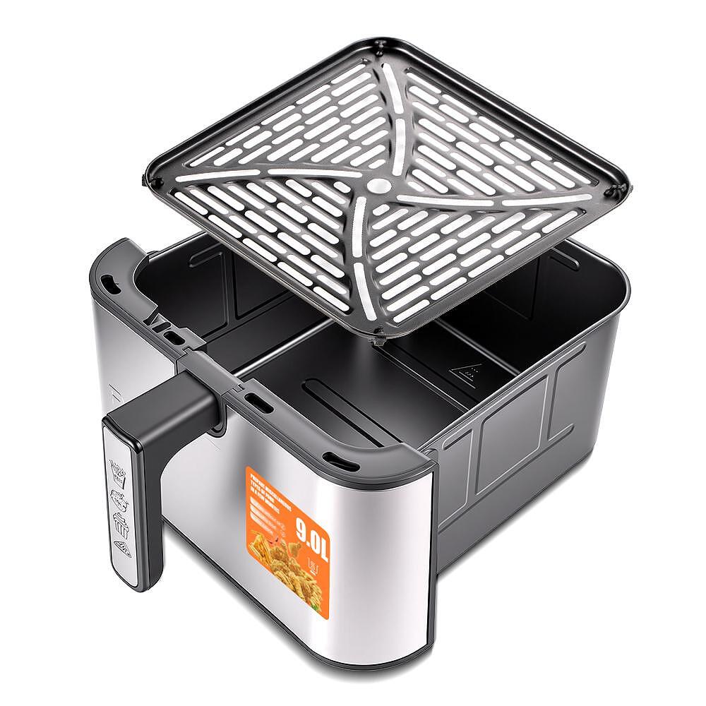 Airfryer RAF DualCrispMax, 9 Литра, 2200W, Без Мазнина, С Горен и Долен Реотан Подарък Книжка с Рецепти - снимка 9