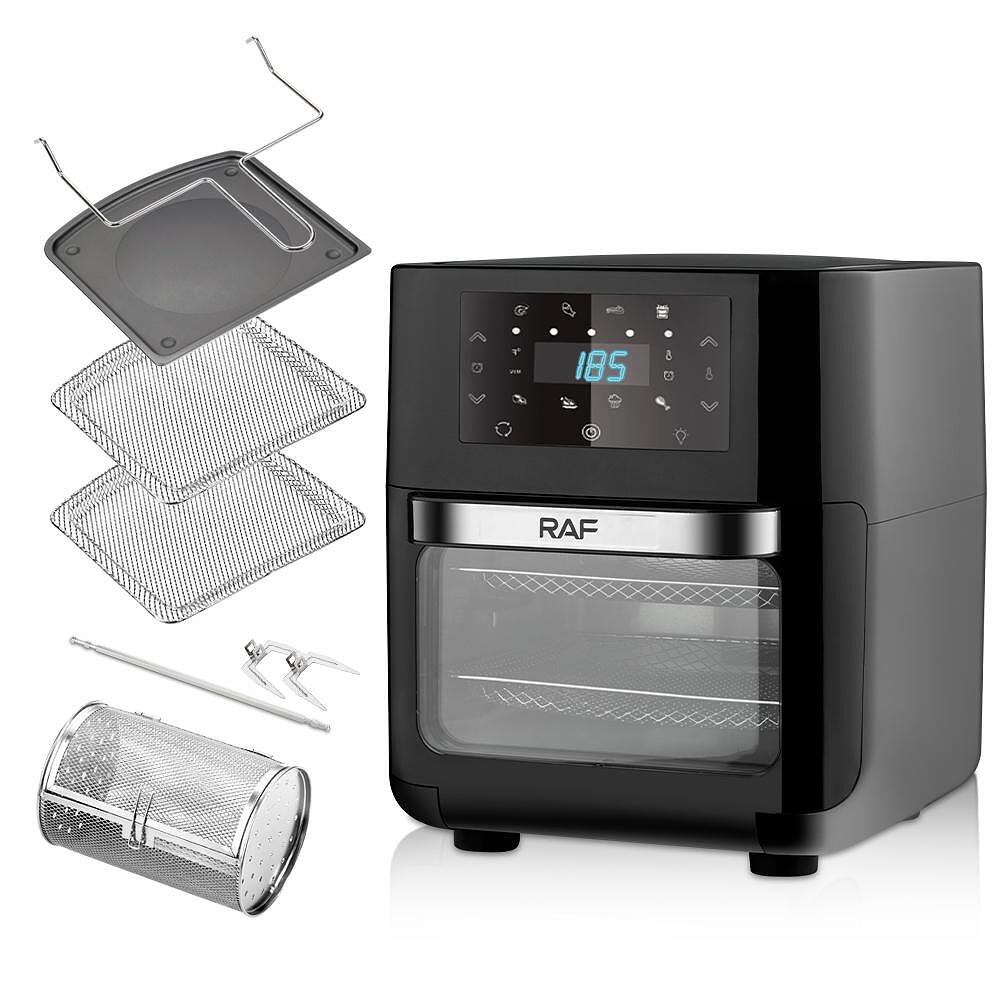 Фурна Airfryer RAF Family First , 16 Литра,1700 W, Без Мазнина Подарък Книжка с Рецепти от Eltromax com