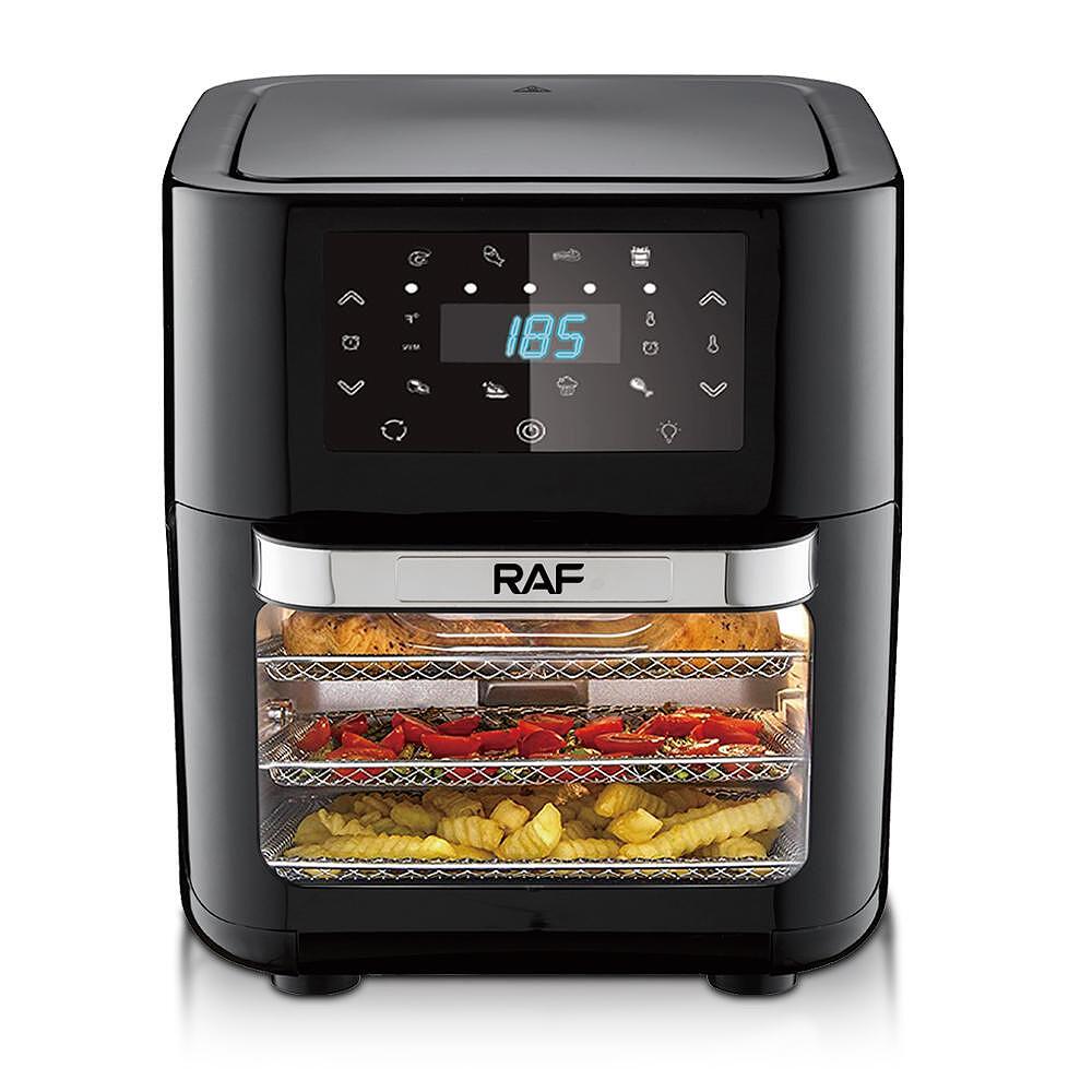 Фурна Airfryer RAF Family First , 16 Литра,1700 W, Без Мазнина Подарък Книжка с Рецепти от Eltromax com - снимка 4