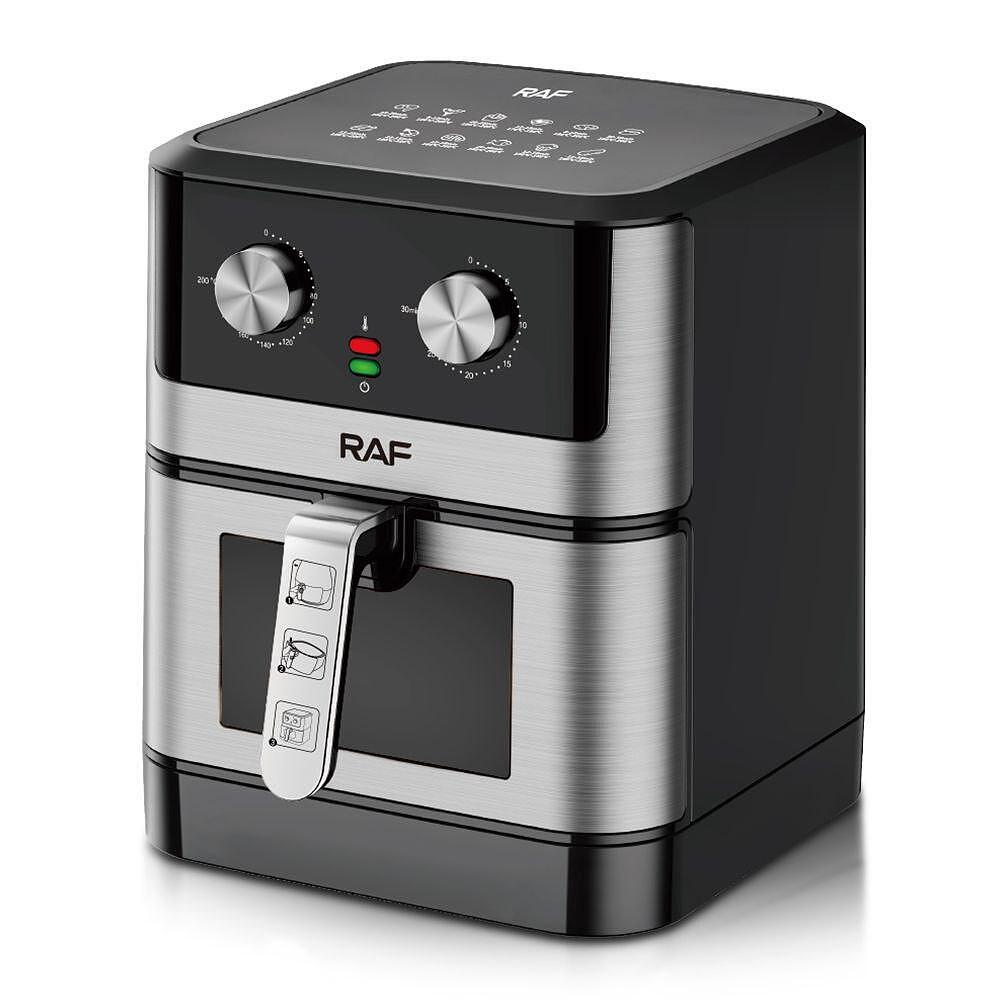 Airfryer RAF InstaCook , 8 0 Литра,1500 W, Без Мазнина Подарък Книжка с Рецепти от Eltromax com - снимка 2
