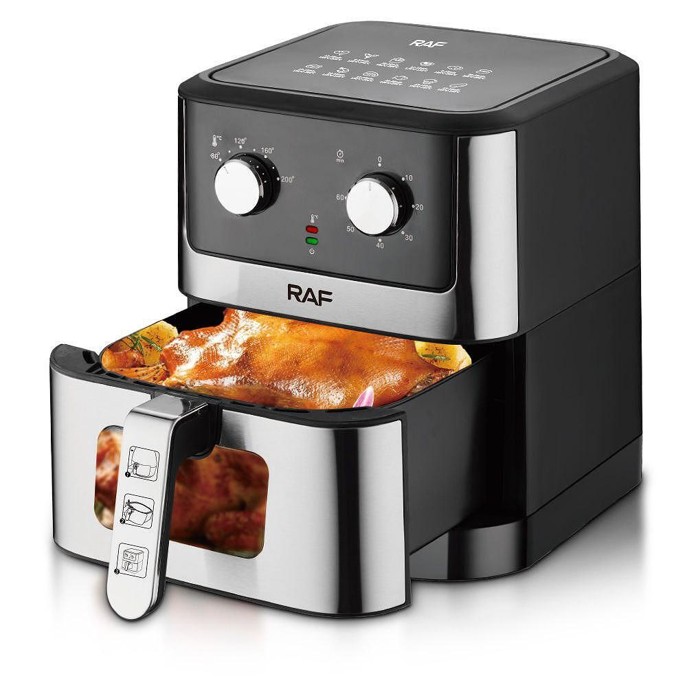 Airfryer RAF InstaCook , 8 0 Литра,1500 W, Без Мазнина Подарък Книжка с Рецепти от Eltromax com
