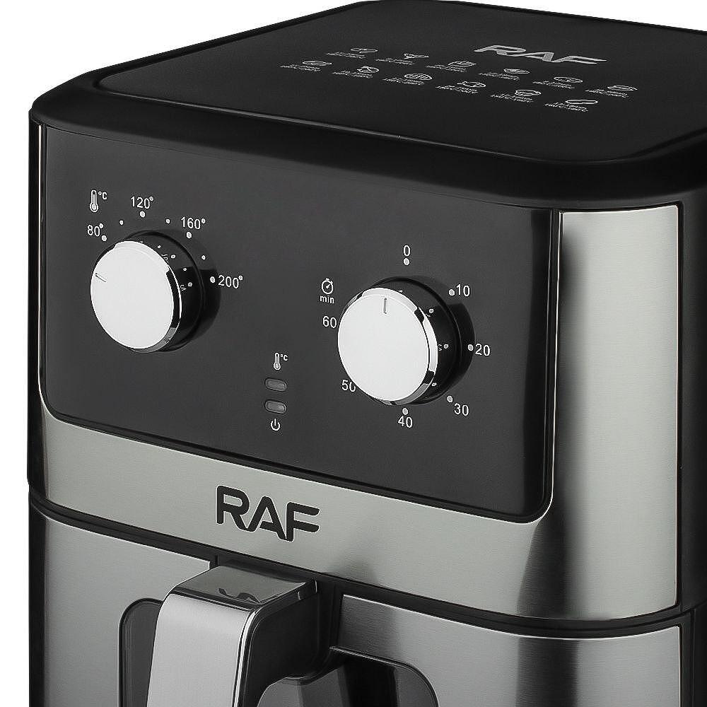Airfryer RAF InstaCook , 8 0 Литра,1500 W, Без Мазнина Подарък Книжка с Рецепти от Eltromax com - снимка 8
