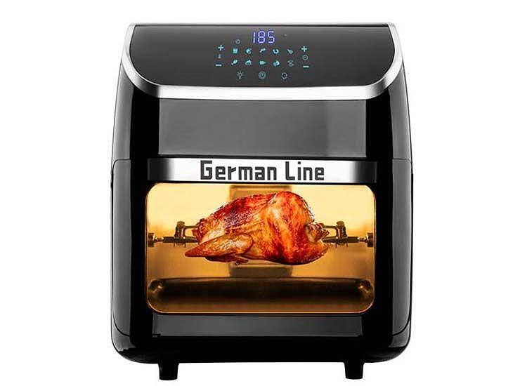 RAF GermanLine AirFryer Oven 12 Литра 1800W Еърфрайър Фурна 8в1 Без Мазнина Подарък Книжка Eltromax - снимка 2