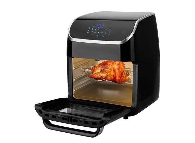 RAF GermanLine AirFryer Oven 12 Литра 1800W Еърфрайър Фурна 8в1 Без Мазнина Подарък Книжка Eltromax - снимка 3