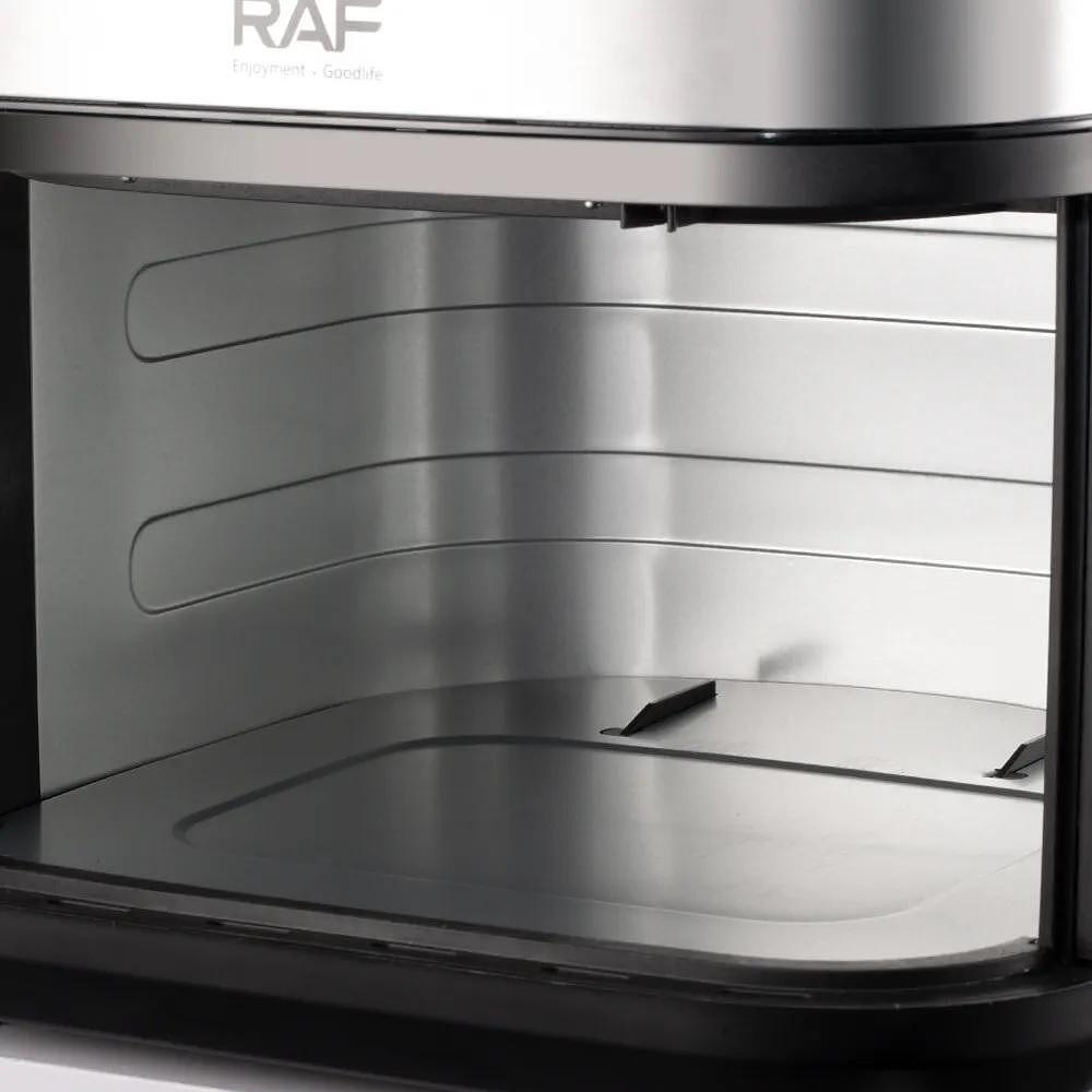 Airfryer RAF MaXimUs , 8 Литра,2000 W, Без Мазнина Подарък Книжка с Рецепти от Eltromax com - снимка 3