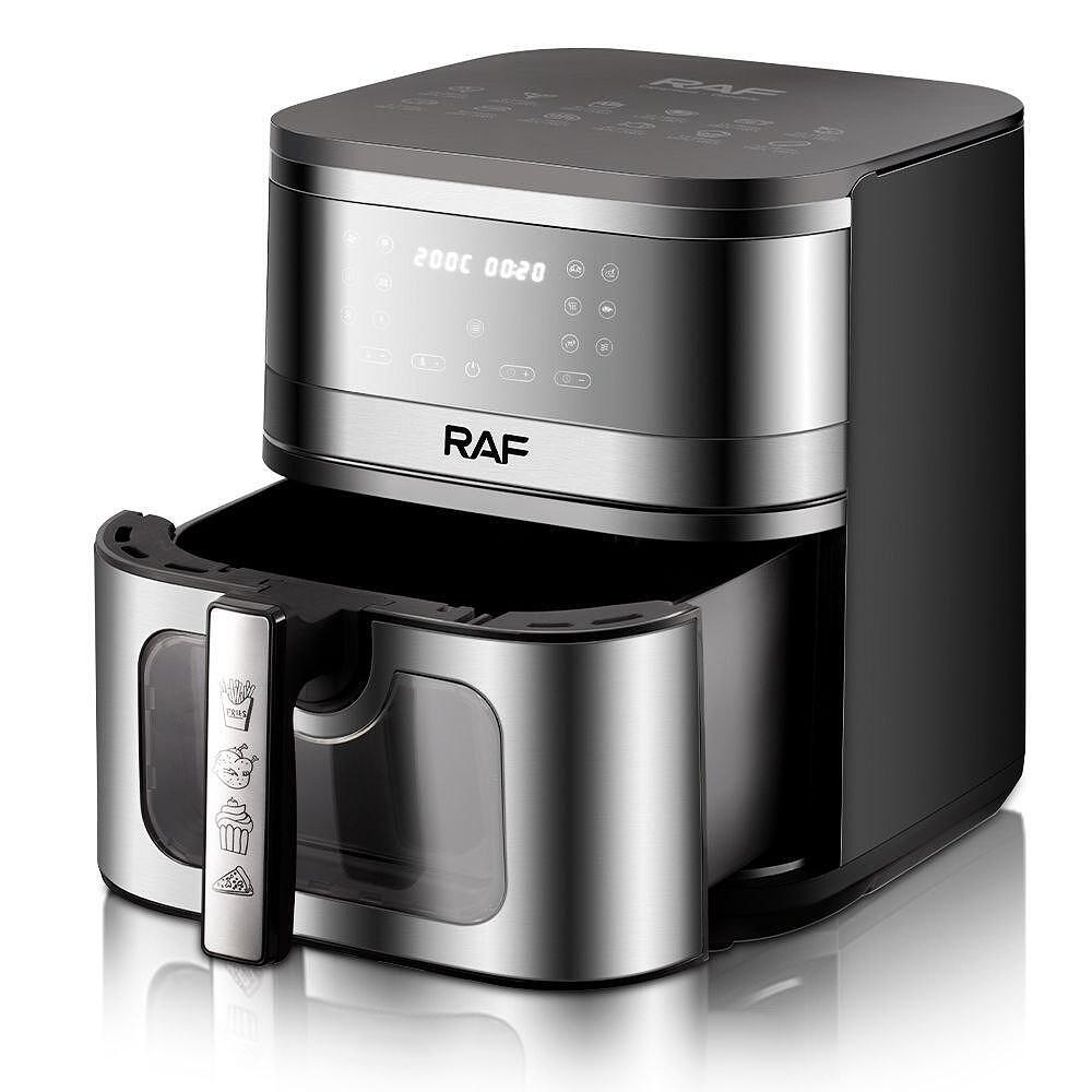 Airfryer RAF MaXimUs , 8 Литра,2000 W, Без Мазнина Подарък Книжка с Рецепти от Eltromax com - снимка 5