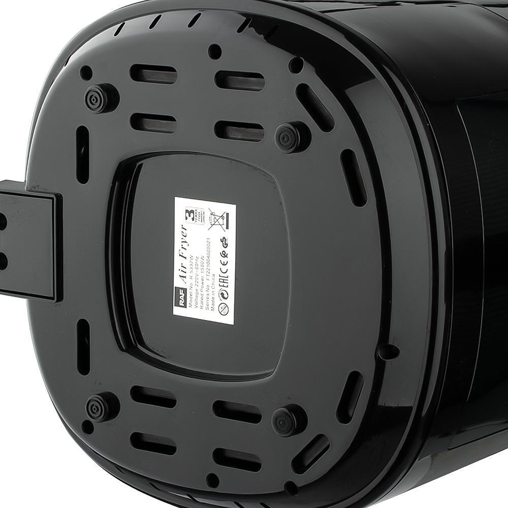 Airfryer RAF AeroMAX ELITE PLUS , 6 Литра,1500 W, Без Мазнина + Подарък Книжка с Рецепти от Eltromax.com