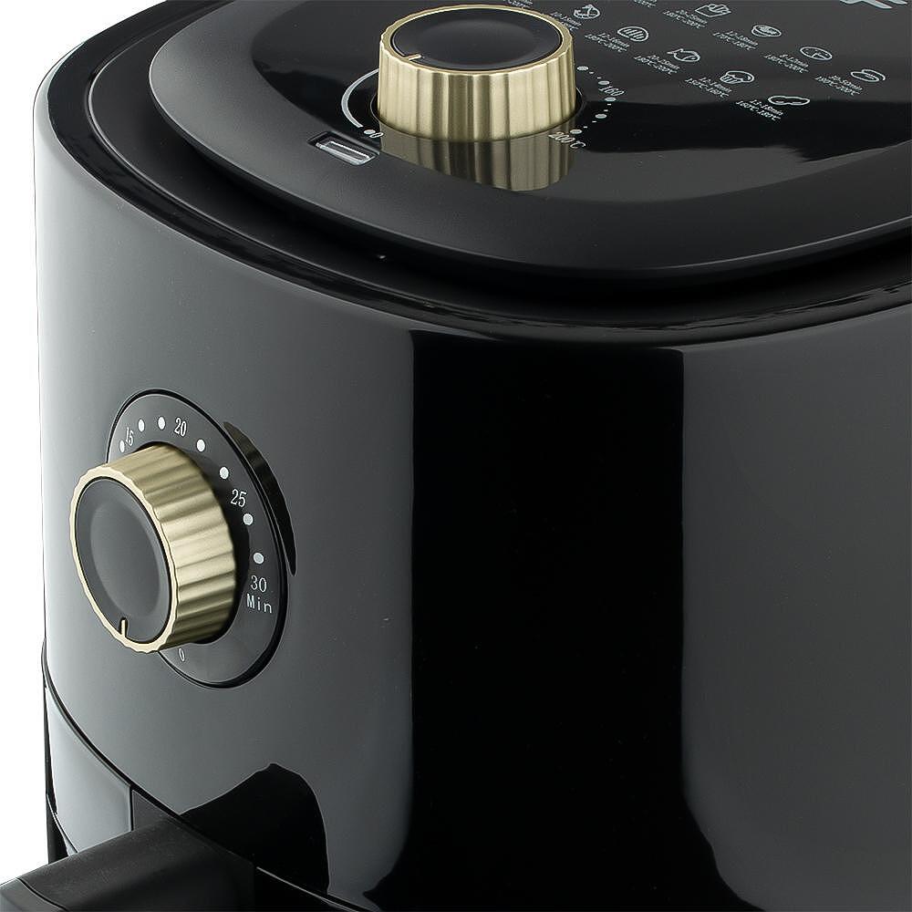 Airfryer RAF AeroMAX ELITE PLUS , 6 Литра,1500 W, Без Мазнина Подарък Книжка с Рецепти от Eltromax com - снимка 6