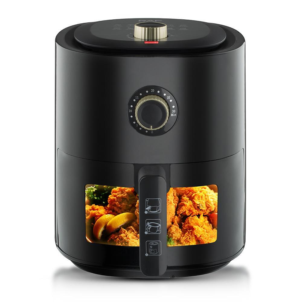 Airfryer RAF AeroMAX ELITE PLUS , 6 Литра,1500 W, Без Мазнина Подарък Книжка с Рецепти от Eltromax com - снимка 7