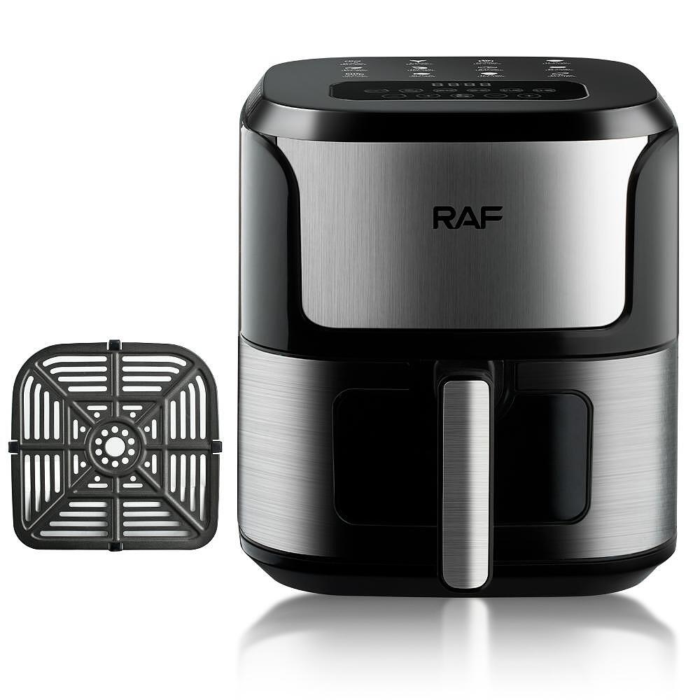 Airfryer RAF Diamond AeroMAX , 6 8 Литра,1600 W, Без Мазнина Подарък Книжка с Рецепти от Eltromax com - снимка 7