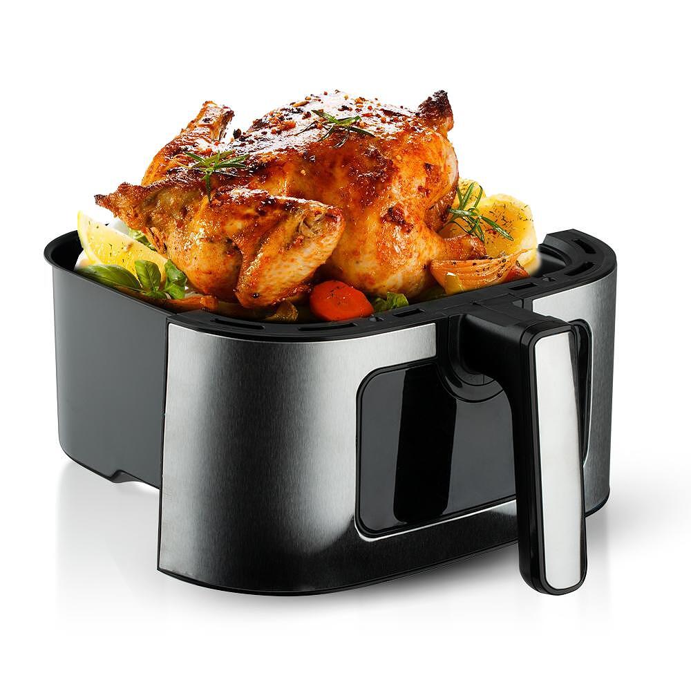 Airfryer RAF Diamond AeroMAX Mechanical , 6 8 Литра,1600 W Механичен, Без Мазнина Подарък Книжка с Рецепти от - снимка 4