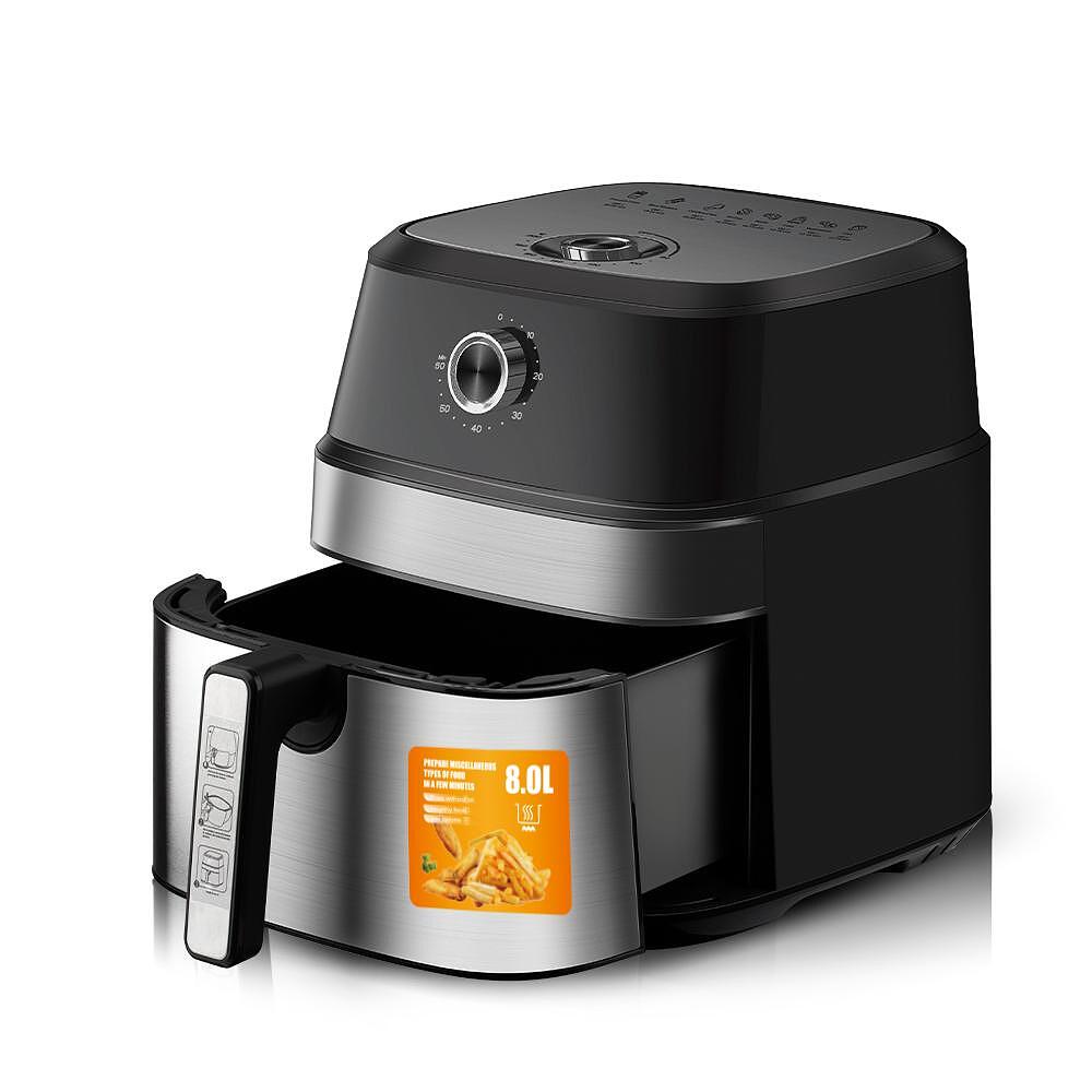 Airfryer RAF Diamond AeroMAX , 6 5 Литра,1800 W, Без Мазнина Подарък Книжка с Рецепти от Eltromax com - снимка 7