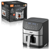 Airfryer RAF Diamond LuXmAX , 8 0 Литра,1500 W, Без Мазнина Подарък Книжка с Рецепти от Eltromax com