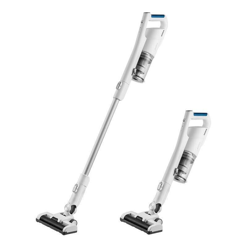 2 в 1 Акумулаторна Безкабелна Прахосмукачка Midea VacuumMax с Турбо Четка и LED Светлини