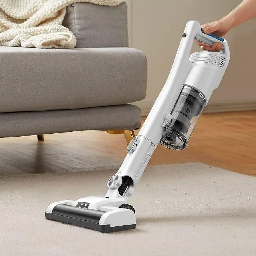 2 в 1 Акумулаторна Безкабелна Прахосмукачка Midea VacuumMax с Турбо Четка и LED Светлини - снимка 4