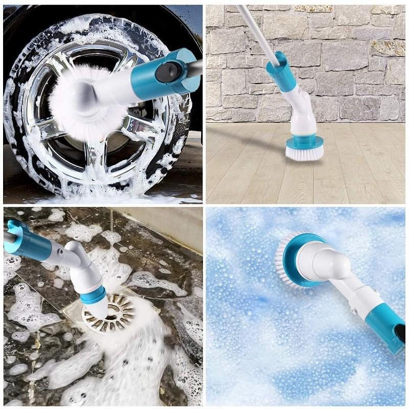 Универсална Четкa За Почистване на Баня SPIN SCRUBBER - снимка 2
