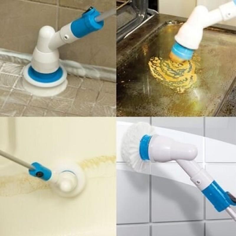 Универсална Четкa За Почистване на Баня SPIN SCRUBBER - снимка 4