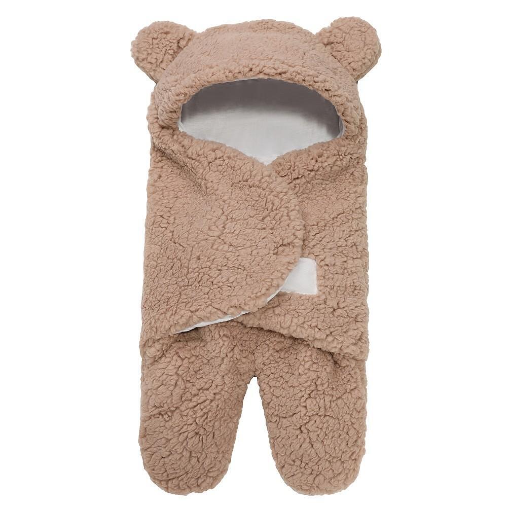 Детско Одеяло с Ръкави Под Формата на Мече Baby Ted TM, 100 органичен памук 0-6 м - снимка 6