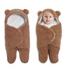 Детско Одеяло с Ръкави Под Формата на Мече Baby Ted TM, 100 органичен памук 0-6 м