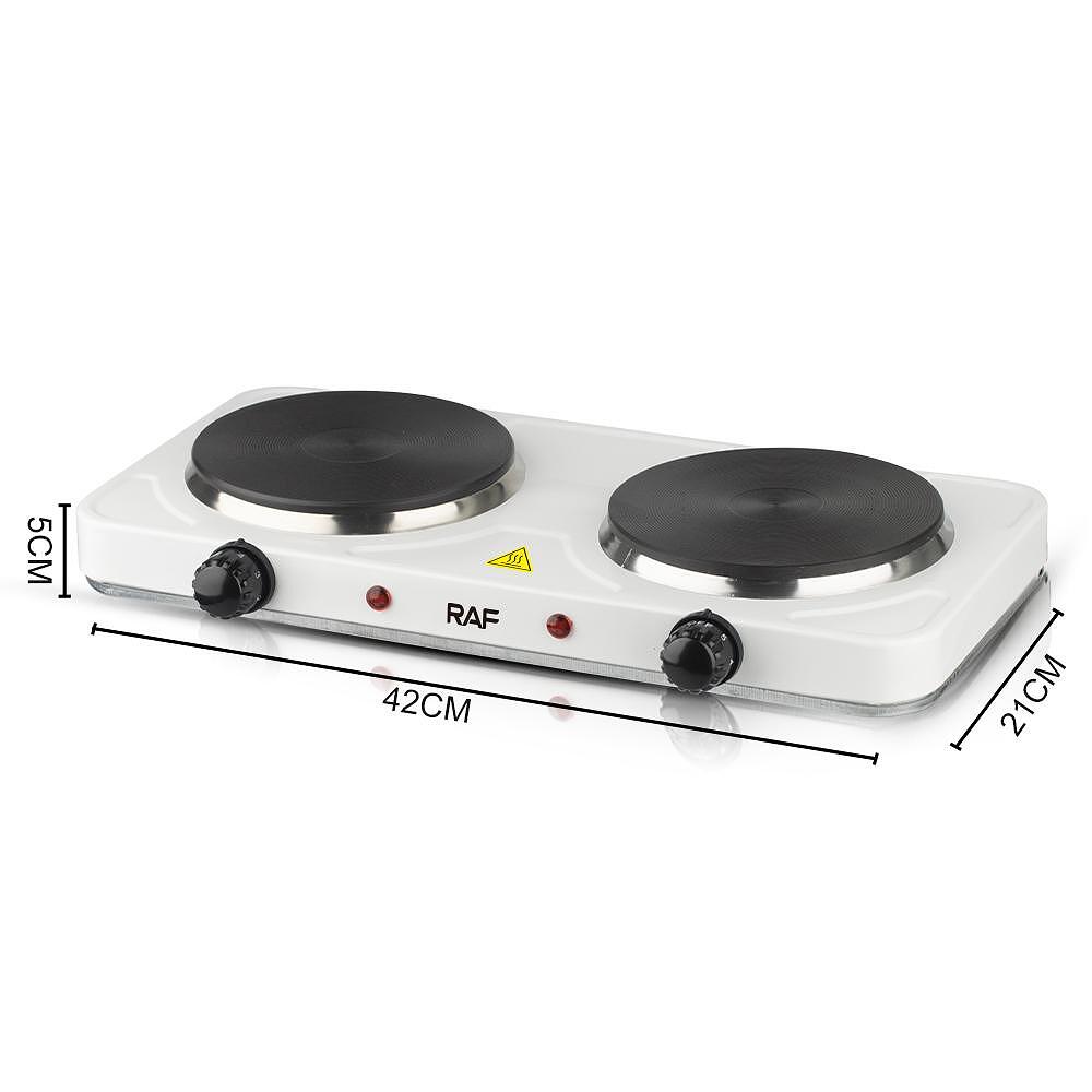 Двоен Електрически Котлон RAF MaxStove Double 2000W - снимка 5