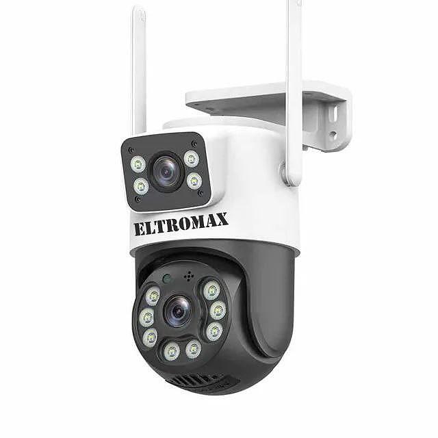 Двойна 360 Градуса ICSEE Wi-Fi Камера ToBy Eltromax с 10 мегапиксела и AI функция - снимка 3