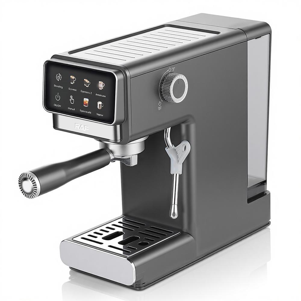 RAF CaffèLuxe Италианска Кафемашина с Пара, Крема и LED Дисплей - снимка 4