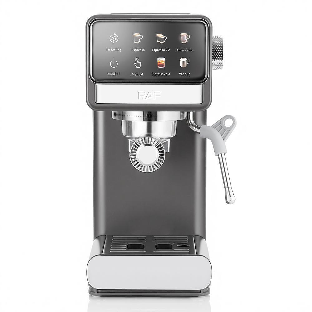 RAF CaffèLuxe Италианска Кафемашина с Пара, Крема и LED Дисплей - снимка 5