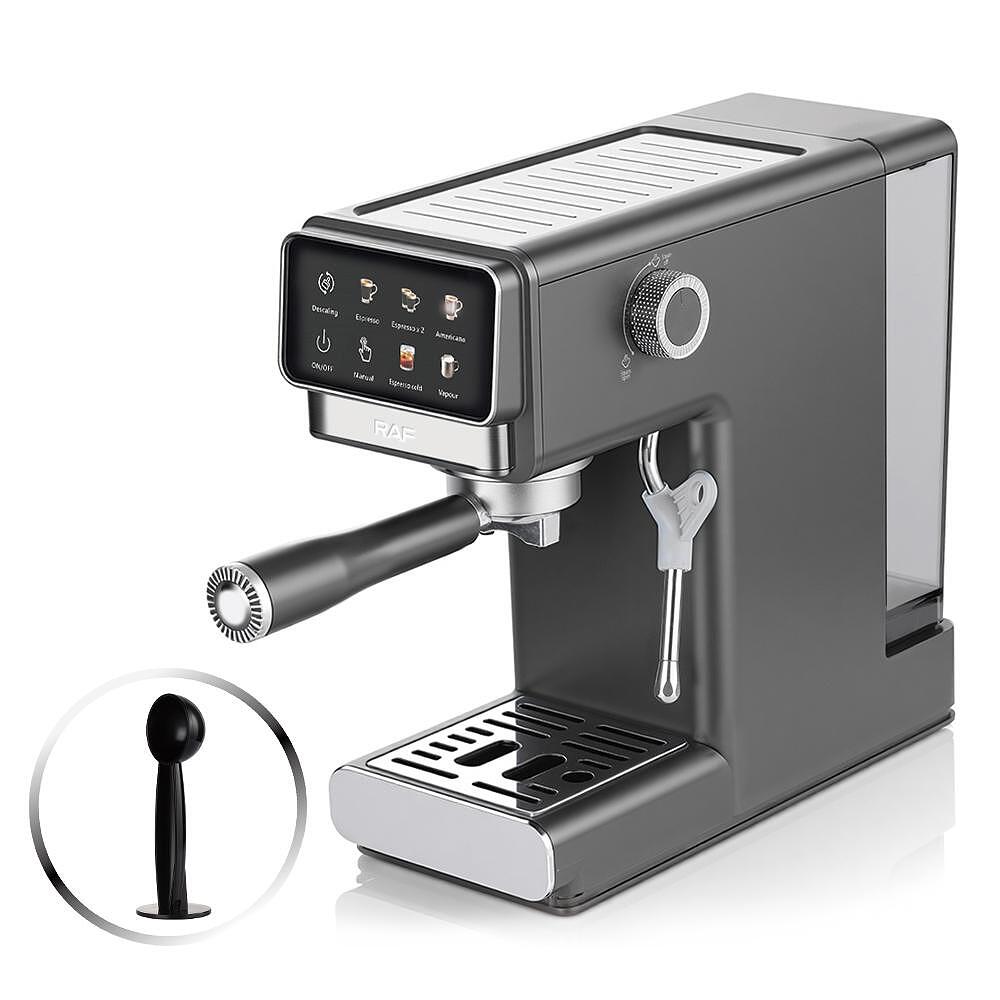 RAF CaffèLuxe Италианска Кафемашина с Пара, Крема и LED Дисплей - снимка 8