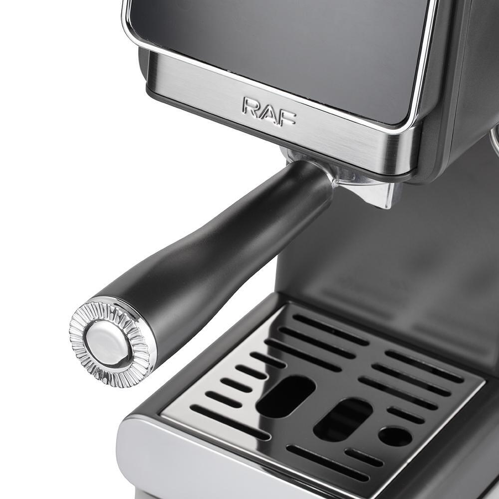 ☕ RAF CaffèLuxe™ – Италианска Кафемашина с Пара, Крема и LED Дисплей