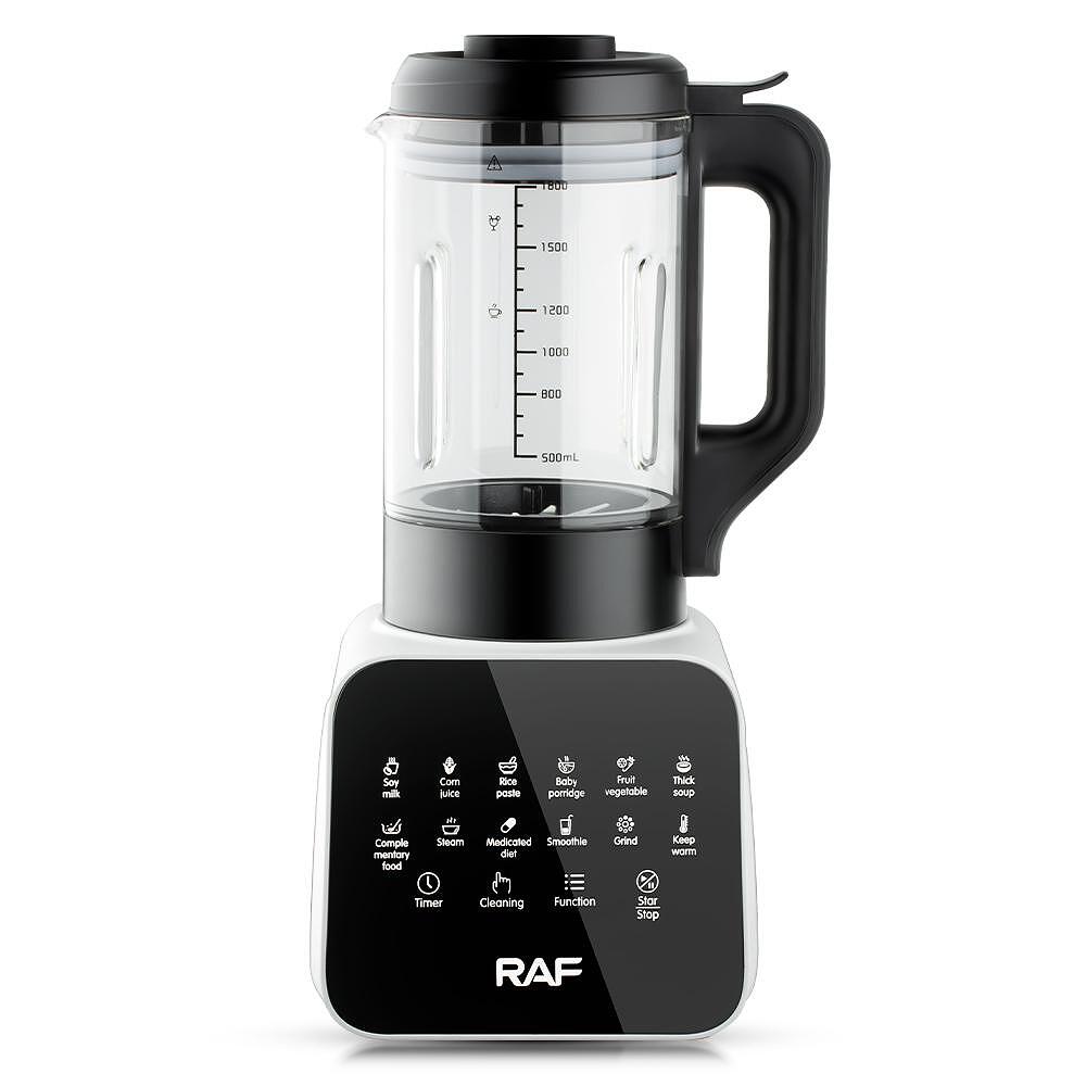 RAF ChefBlender™ Vortex – 6 в 1 блендер 1200W с подгряване и 18000 об./мин. Една машина, безкрайни възможности + 9 интелигентни програми
