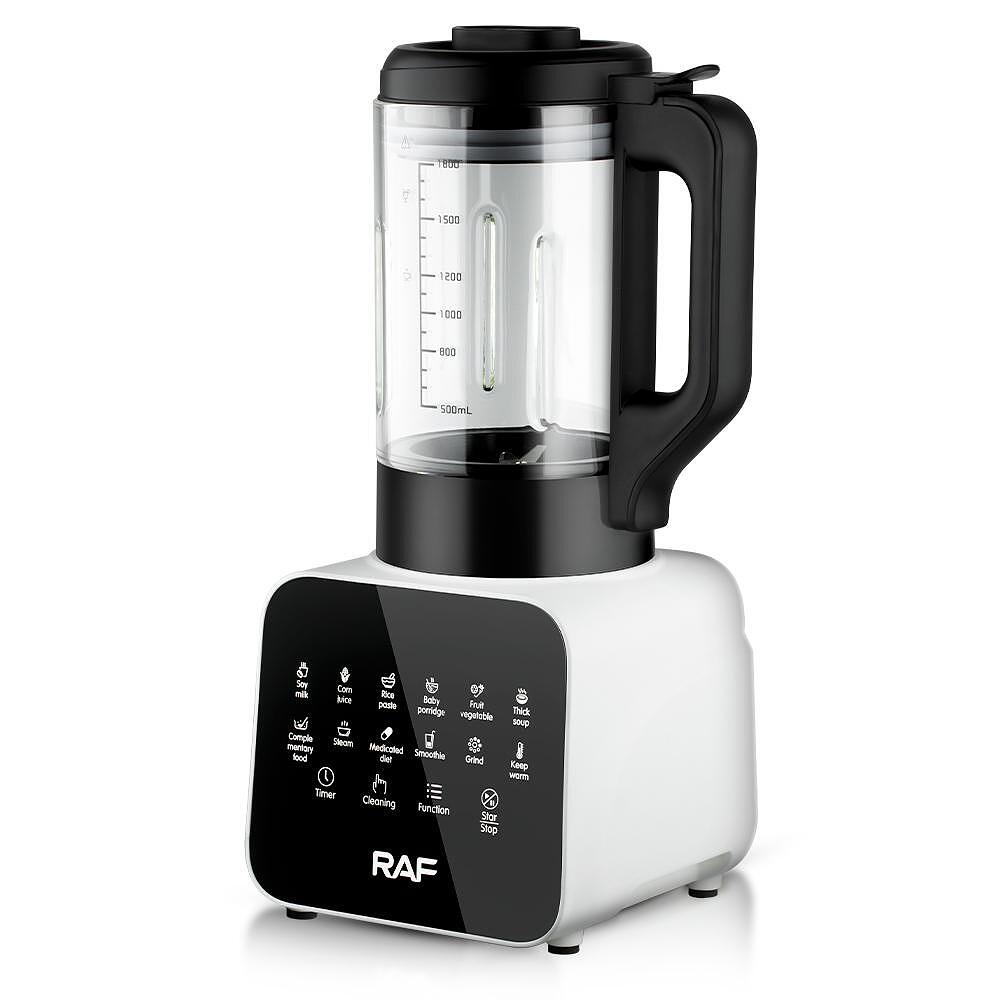 RAF ChefBlender Vortex 6 в 1 блендер 1200W с подгряване и 18000 об мин Една машина, безкрайни възможности 9 интели - снимка 3