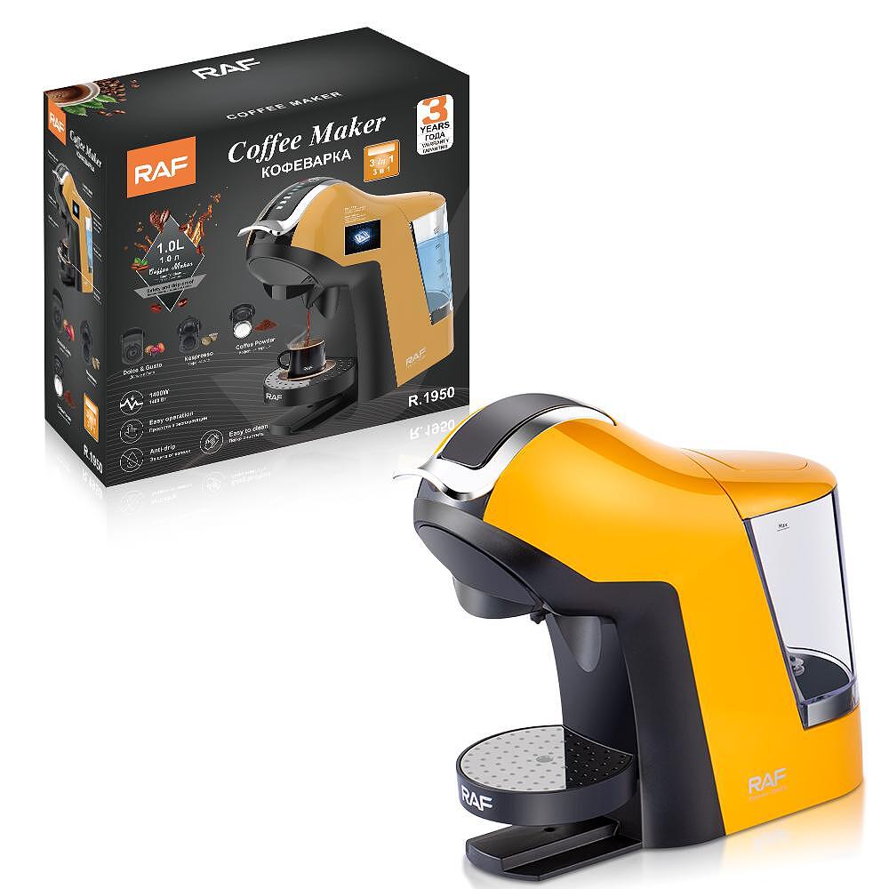 RAF CoffeeFusion 8-в-1 Кафемашина за капсули Dolce Gusto, Nespresso, Lavazza Мляно кафе всичко от което имаш Нужда - снимка 7