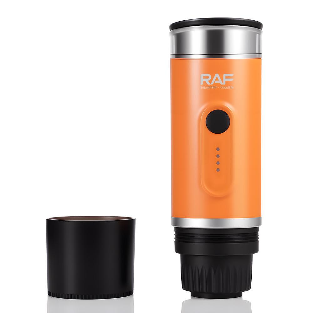 RAF CoffeeGo Pro Портативна кафемашина 15 Bar, USB, за капсули и мляно кафе - снимка 6