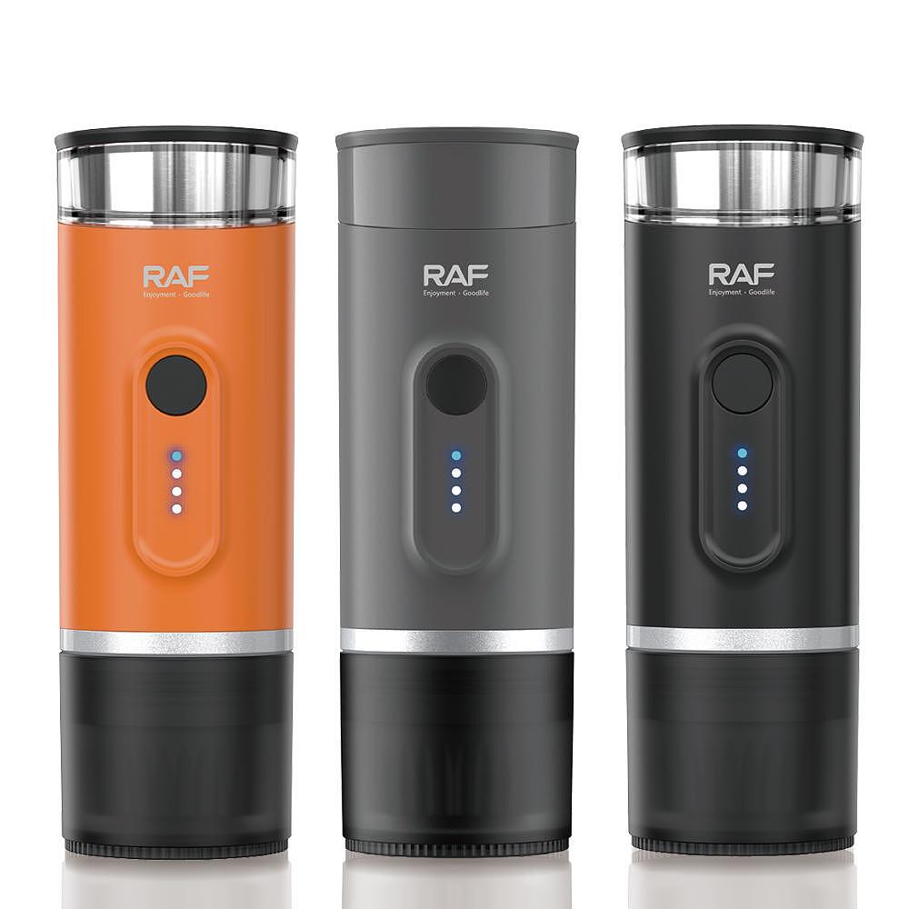 RAF CoffeeGo Pro Портативна кафемашина 15 Bar, USB, за капсули и мляно кафе - снимка 7