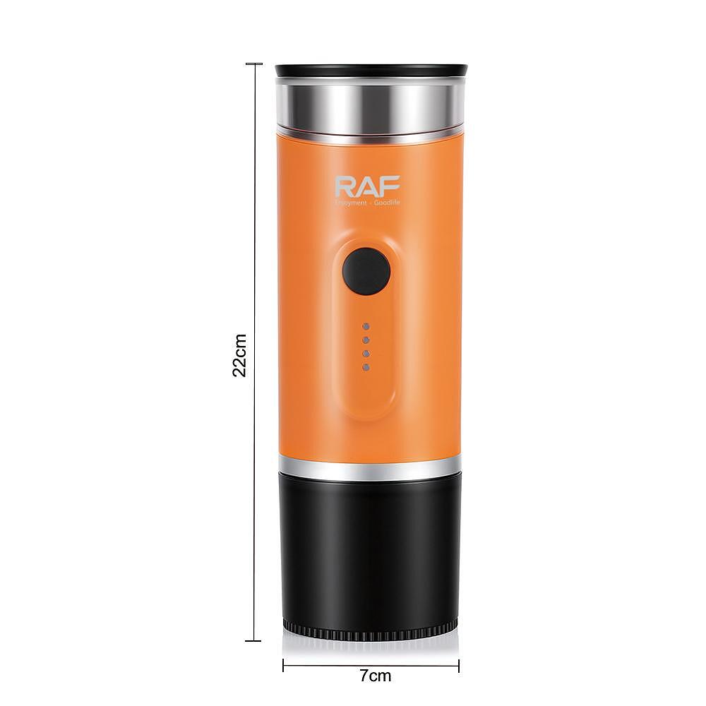 RAF CoffeeGo Pro™ – Портативна кафемашина 15 Bar, USB, за капсули и мляно кафе