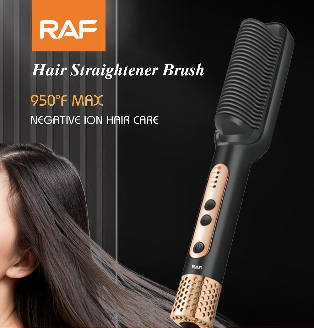 RAF Omaplex Keratin- Керамична Четка за Изправяне На Коса - снимка 9