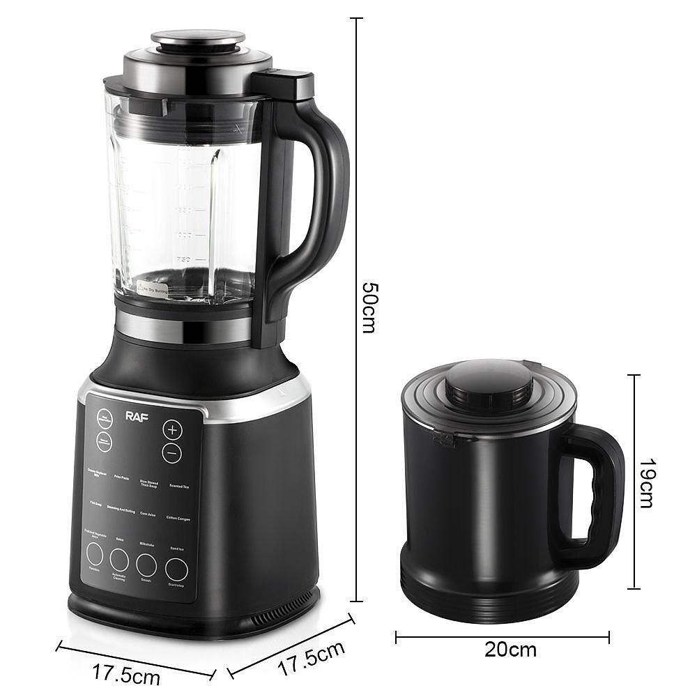 RAF OndaBlend HotAndCold Блендер,Чопър,Mixer,SmoothieMaker SoupMaker, 5 В 1 - снимка 7