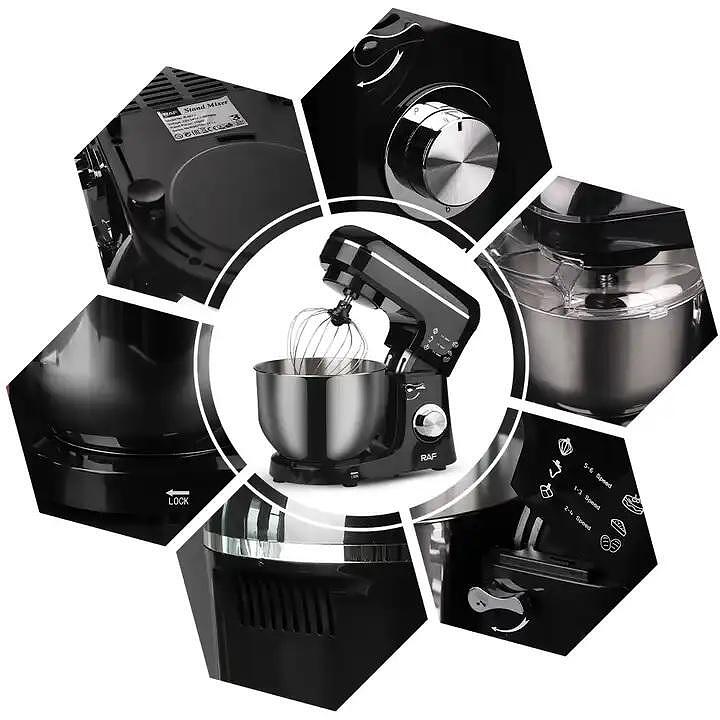 RAF Планетарен Миксер 6 литра Planet Chef Pro - снимка 5