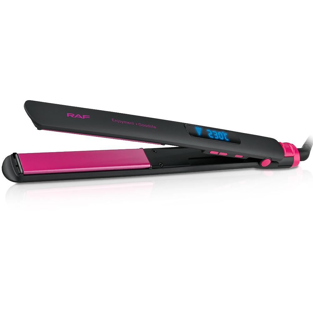 RAF SexyGlow, Керамична Преса За Коса,До 230 Градуса, LED Дисплей - снимка 2