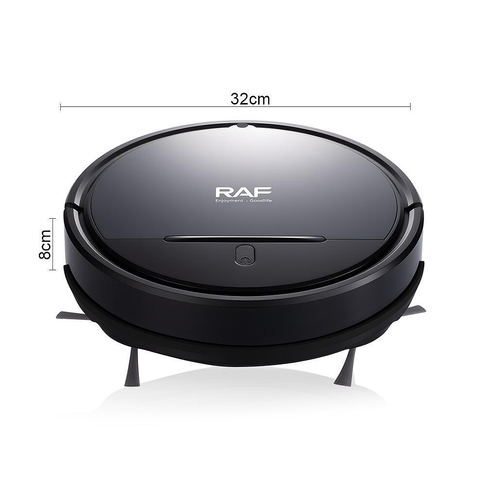 RAF SmartClean 3в1 Прахосмукачка Робот-с Моп и Засмукване 2000 mAh, 1200 мл Капацитет, 11000 об мин - снимка 7