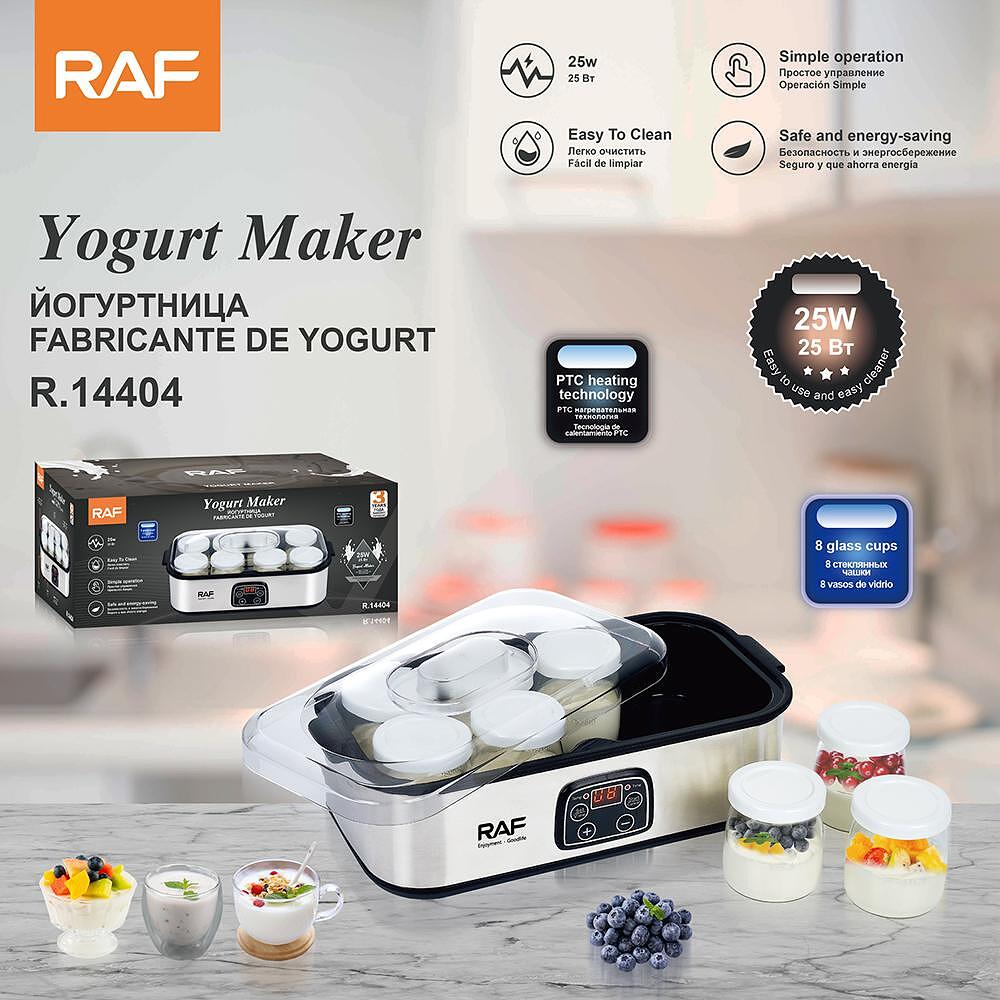 RAF Yogurt DreamMaker Тайната на домашния йогурт, крем-сирене и кефир у дома