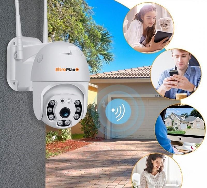 Външна Водоустойчива Камера EltroMax IcSee Full HD, Waterproof 360 Градуса, 5 Мегапиксела - снимка 2